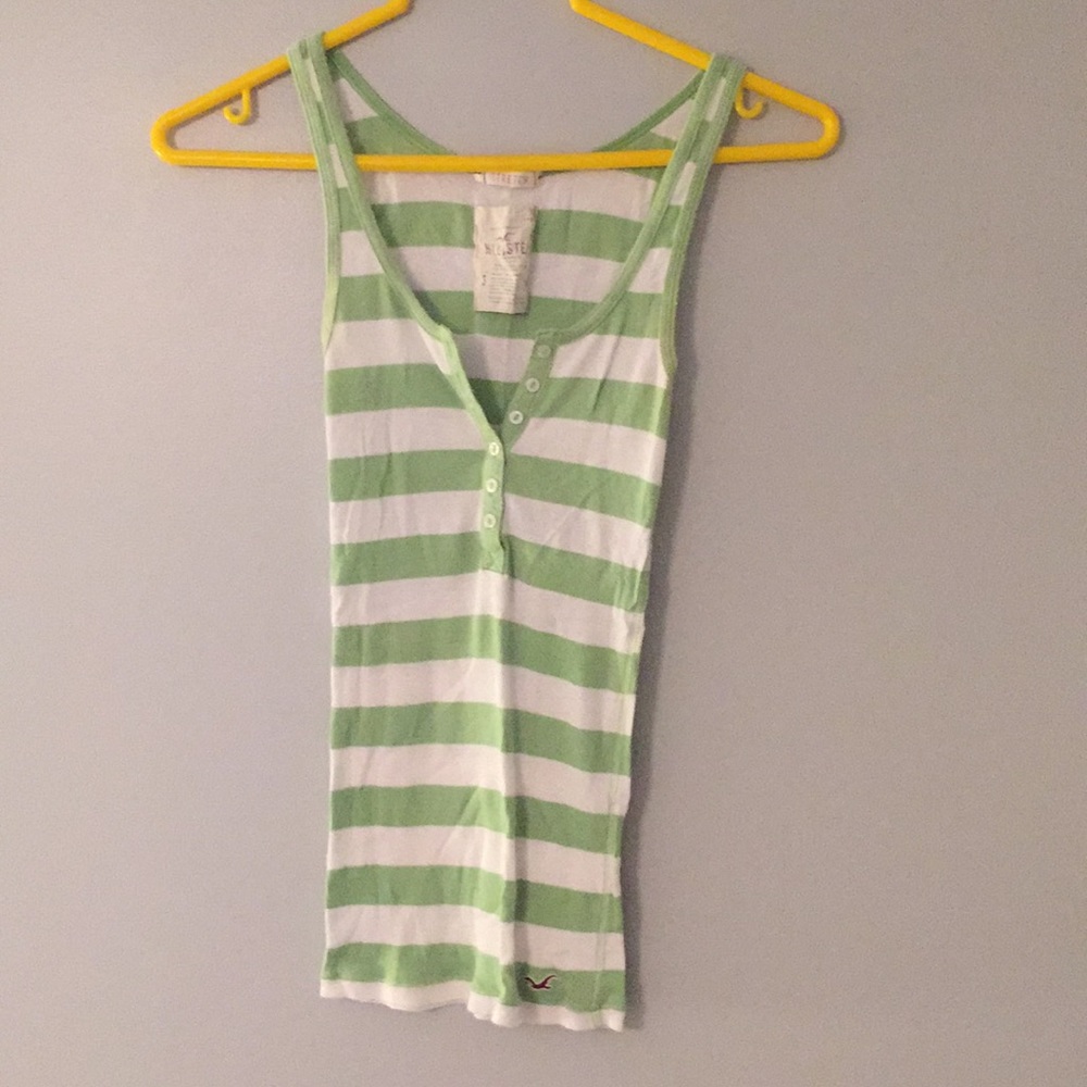 Hollister stretch tank top